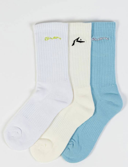 REPEAT CREW SOCK - 3 PACK