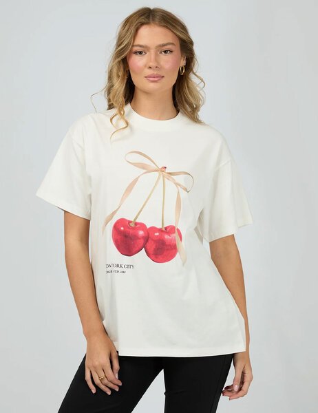 CHERRY TEE-womens-Backdoor Surf